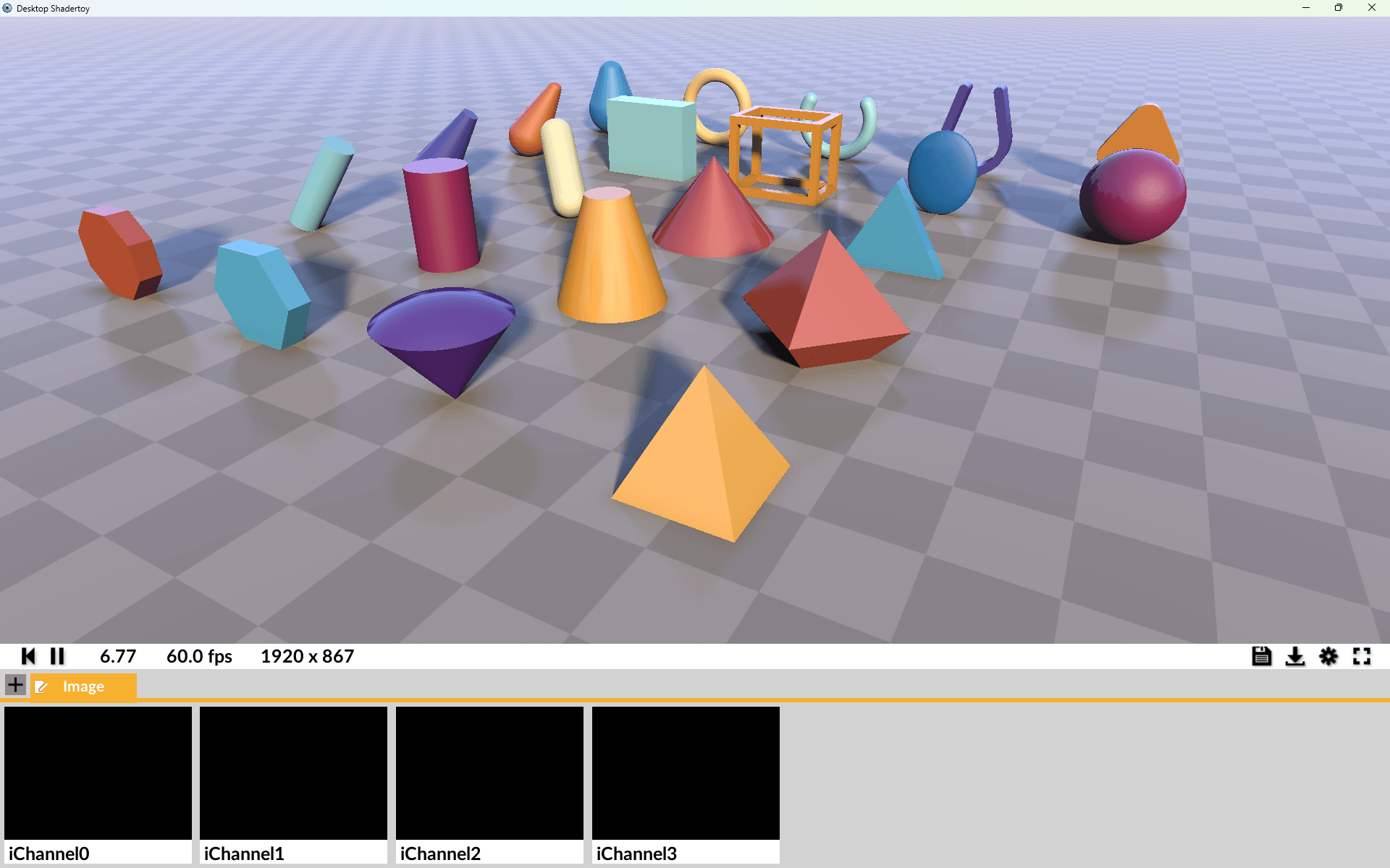 Desktop Shadertoy (Tool) project screenshot